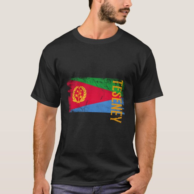Teseney Eritrea für Eritrea und T-Shirt (Vorderseite)