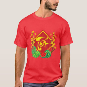 Teset Festival   Chuc Mung Nam Moi Vietnamese New  T-Shirt