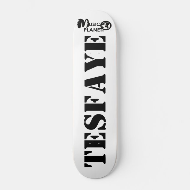 TESFAYE Skateboard (Vorderseite)
