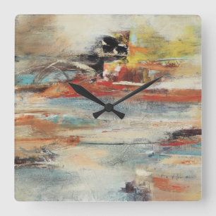 Tesiturno Quadratische Wanduhr