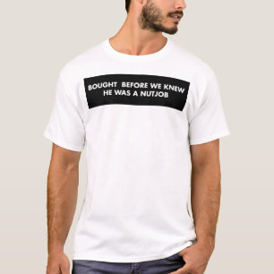 Tesla Autoaufkleber - gekauft, bevor wir wussten, T-Shirt