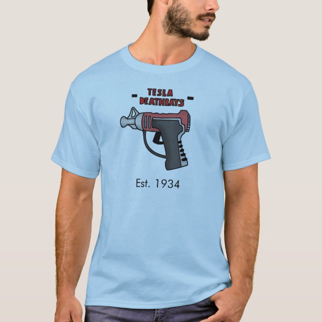 Tesla Deathrays T-Shirt (Vorderseite)