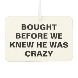 Tesla - gekauft, bevor wir wussten, dass er verrüc autolufterfrischer