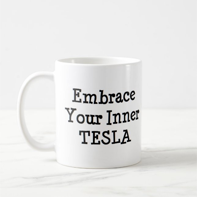 Tesla, innere kaffeetasse (Links)