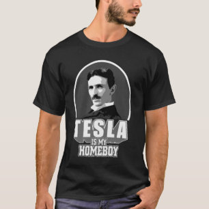 Tesla ist mein Kumpel Atheisten-Shirt T-Shirt