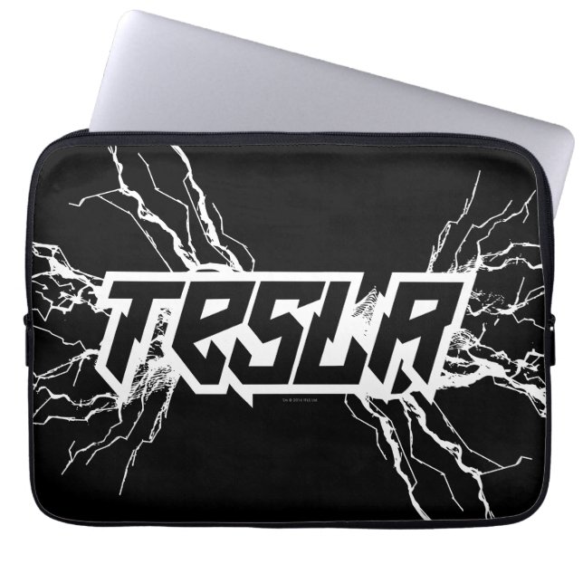 Tesla Laptopschutzhülle (Vorderseite)
