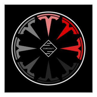 Tesla-Logo Poster