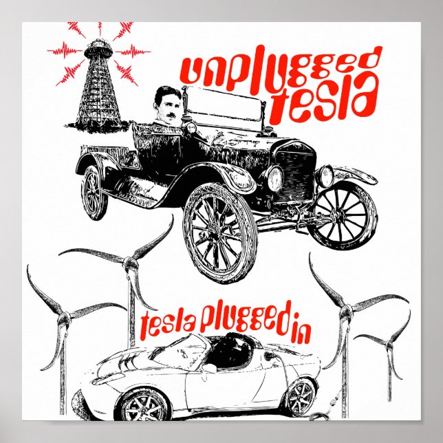 Tesla Poster (Vorne)