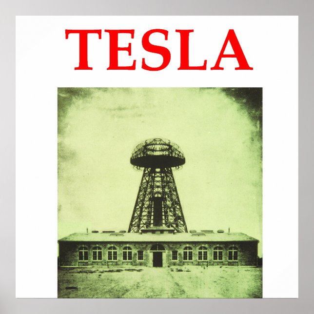 Tesla Poster (Vorne)