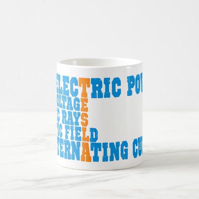 Tesla Power Kaffeetasse (Mittel)