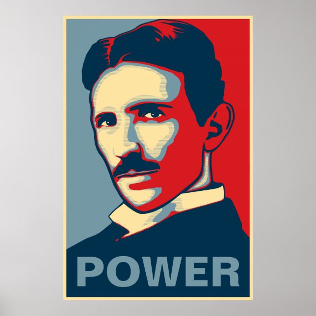 Tesla Power Poster (Vorne)