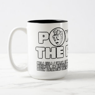 Tesla Power-Tasse Zweifarbige Tasse