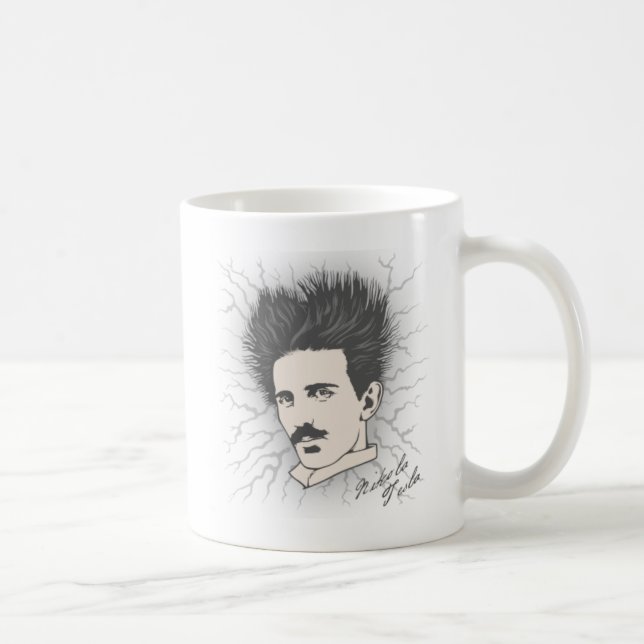 Tesla Static II Kaffeetasse (Rechts)