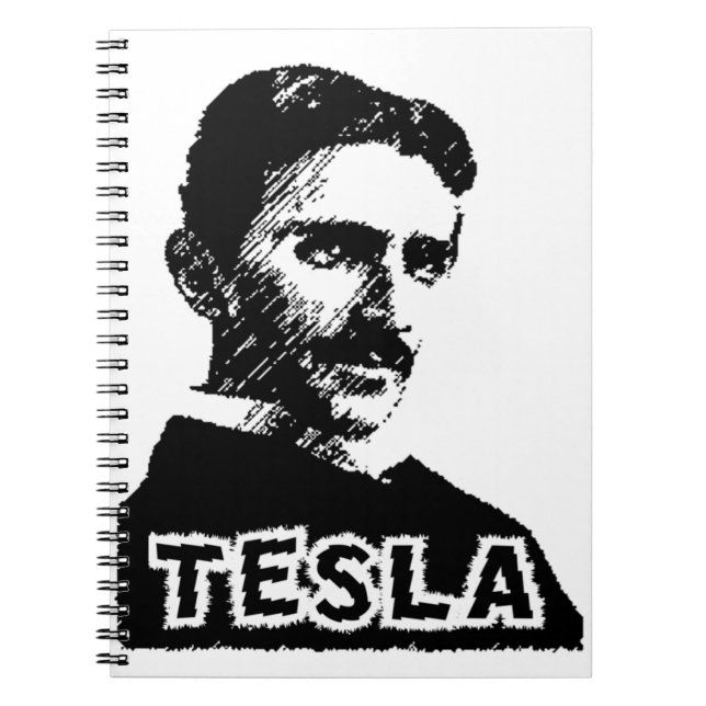 Tesla Summen-Notizbuch Notizblock (Vorderseite)