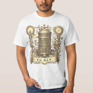 Tesla Vintag Motor T-Shirt