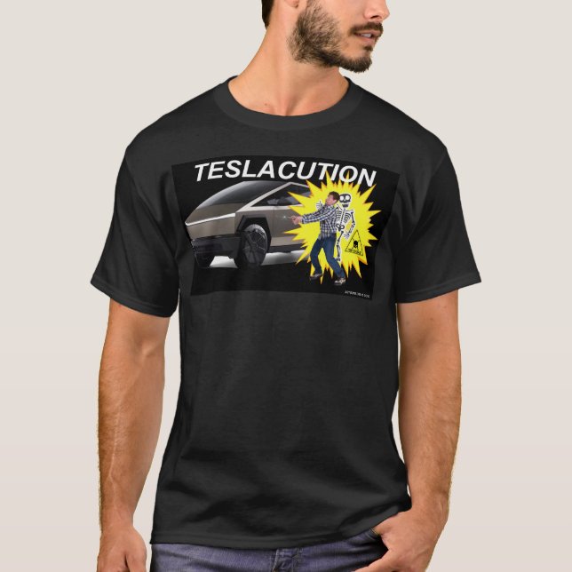 Teslaction T-Shirt (Vorderseite)