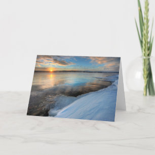 Teslin Lake Nach einem Sturm, Yukon Karte