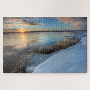 Teslin Lake Nach einem Sturm, Yukon Puzzle