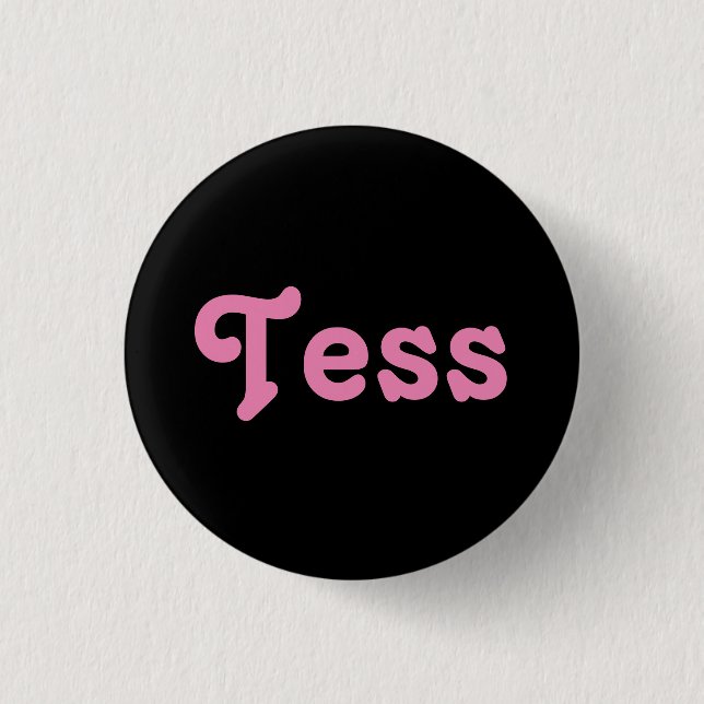 Tess Button (Vorderseite)