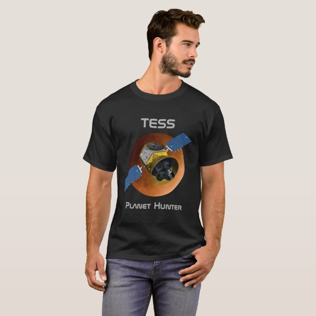 TESS Planet Hunter Spacecraft T-Shirt (Vorne ganz)