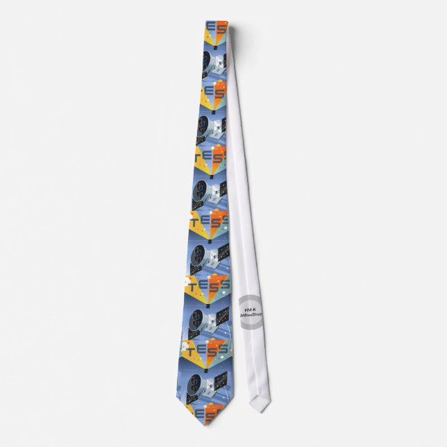 TESS Space Telescope Necktie Krawatte (Vorderseite)