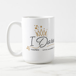 Tessa-Herausforderung, "ich wage" Tasse