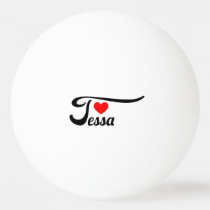 Tessa Tischtennisball
