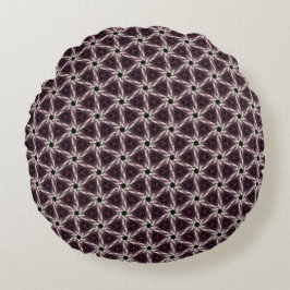 Tessellated Quilt Rundes Kissen