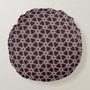 Tessellated Quilt Rundes Kissen