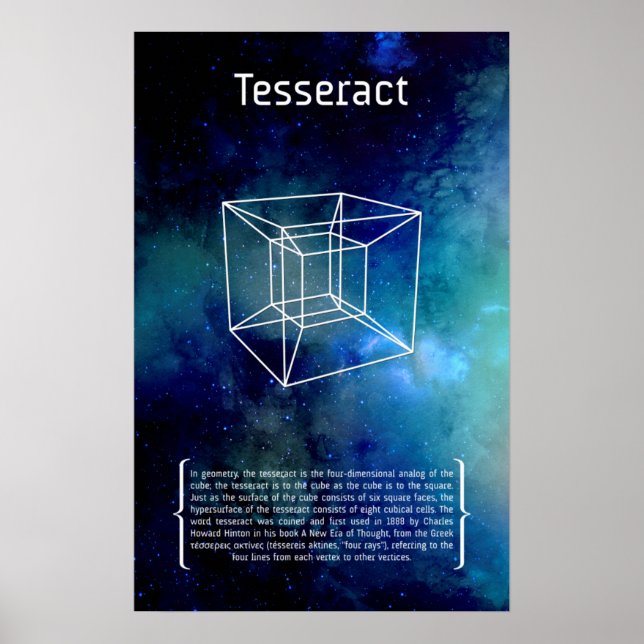 Tesseract Poster (Vorne)