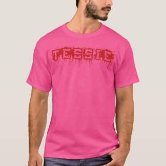 Tessie First Name Halloween Costume Personalisiert T-Shirt