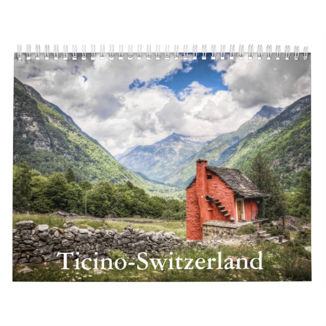 Tessin-Schweiz Kalender (Titelbild)