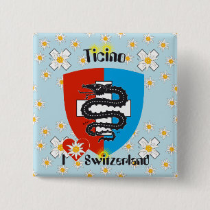 Tessin - Tessin - Schweiz - Svizzera Schaltfläche Button