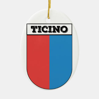 Tessin, Wappen. Kantone Schweiz Keramik Ornament