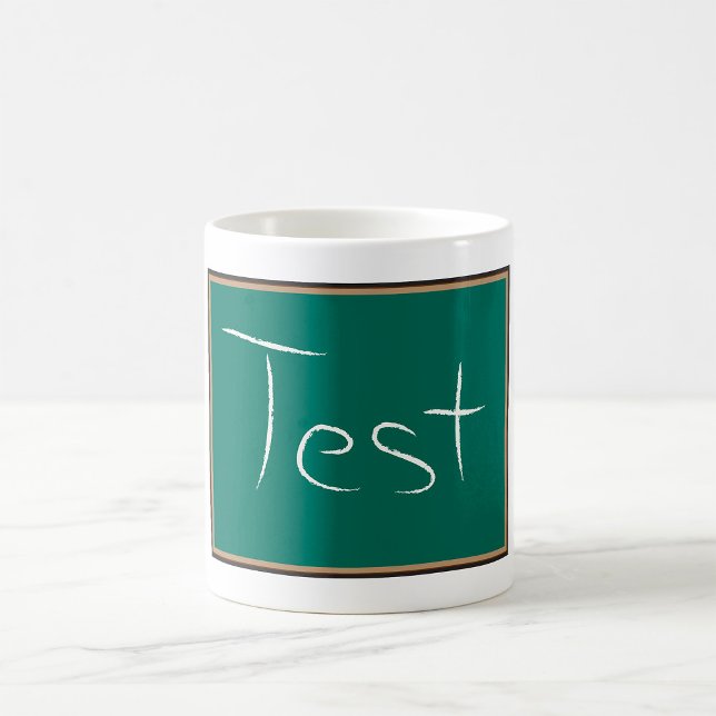 Test Chalkboard School Kaffeetasse (Von Creator hochgeladen)