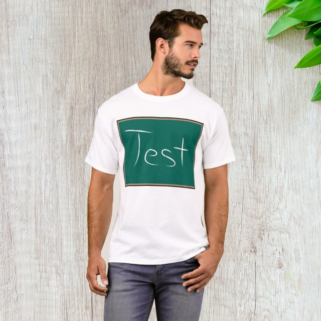 Test Chalkboard School T-Shirt (Von Creator hochgeladen)