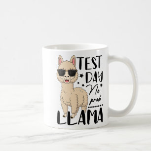 Test Day No Prob Llama Lehrer Student Test D Kaffeetasse