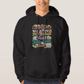 Test Day Teacher Confidence is Key Testing Day Tea Hoodie