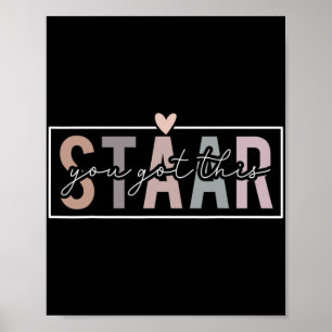 Test Day Teacher Exam Leopard Testtag Sie Got Poster