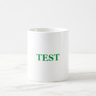 Test Grüner Becher Kaffeetasse