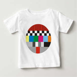 Test-Muster-Entwurf Baby T-shirt