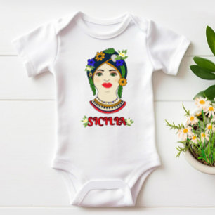 Testa di Moro Baby Strampler