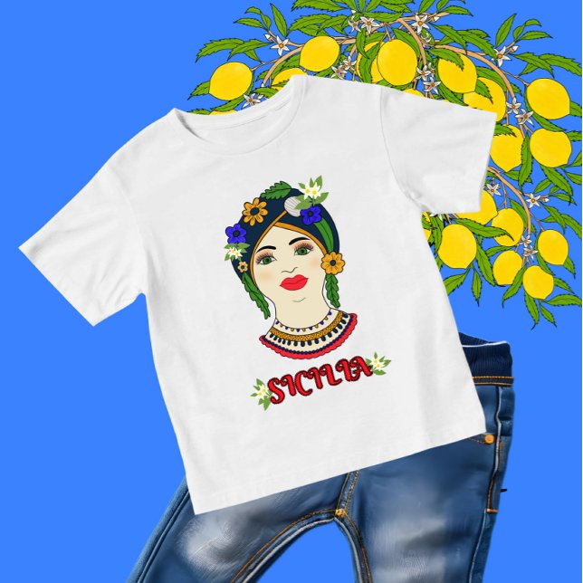 Testa di Moro Baby T-shirt (Von Creator hochgeladen)