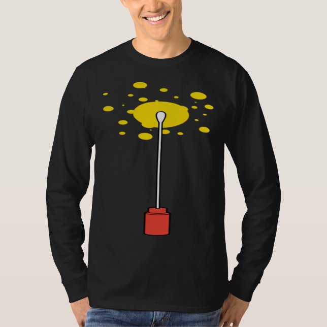 Testabstrich-Grafik T-Shirt (Vorderseite)