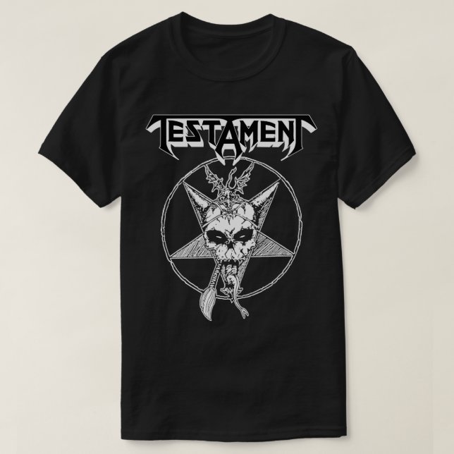 Testament Merch Legacy Skull Shirt (Design vorne)