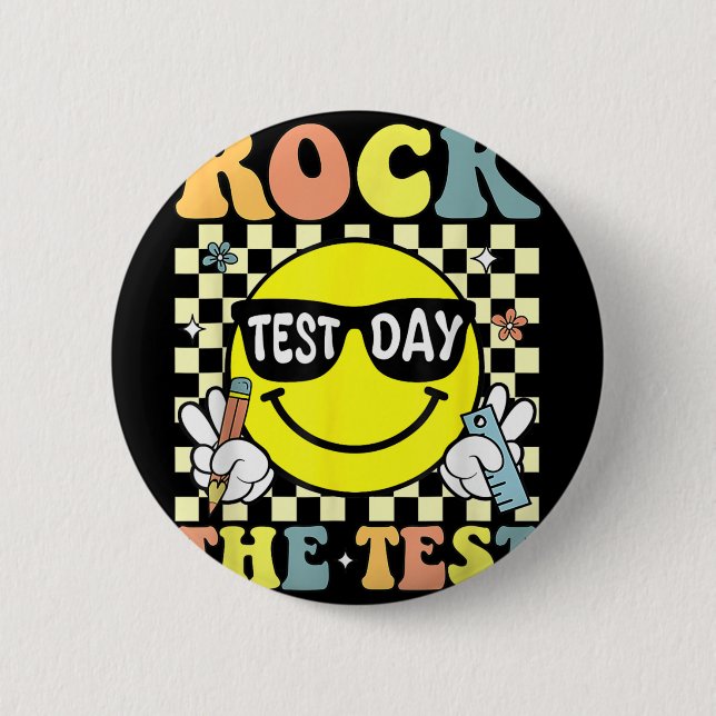 Testen des Motivierend Lehrers Button (Vorderseite)