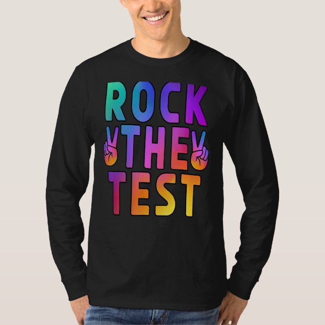 Testen des Testlehrers am Testtag T-Shirt (Vorderseite)
