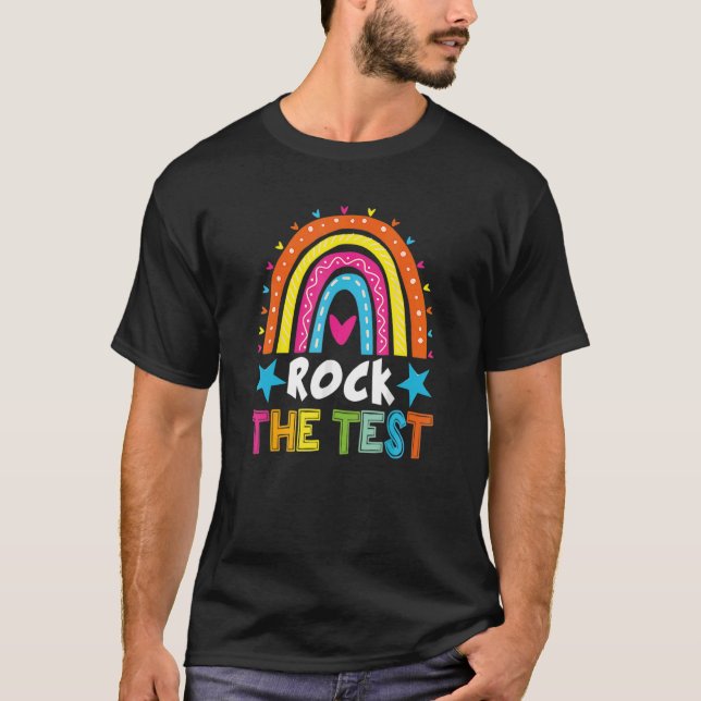 Testen des Testlehrers am Testtag T-Shirt (Vorderseite)