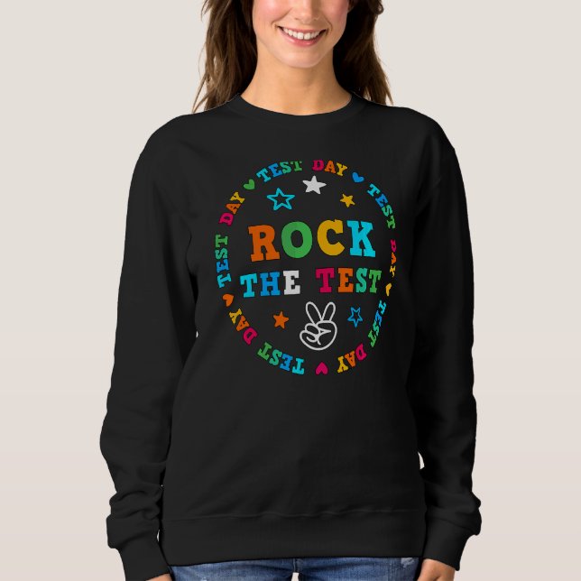 Testen des Testlehrers Sweatshirt (Vorderseite)