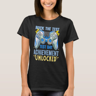 Testen des Teststaates Gamer Rock the Tes T-Shirt